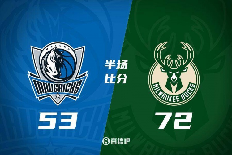 利拉德26分&三分6中5 字母哥20+8 雄鹿半場(chǎng)領(lǐng)先殘陣獨行俠19分！